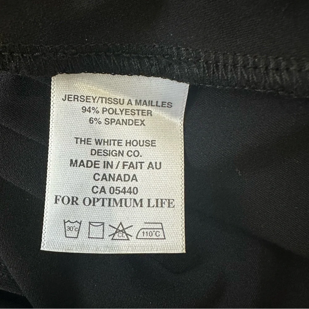 Sympli Fit & Flare Dress Short Sleeve Black Size 6 - Picture 7 of 11